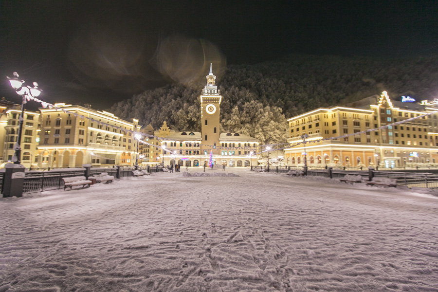 Более 350 тысяч туристов посетили горнолыжные курорты Сочи в период новогодних каникул