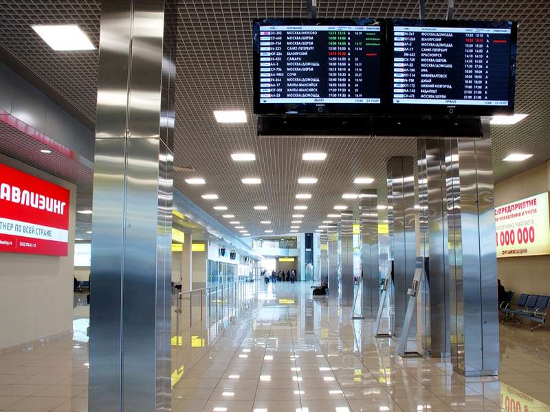 Аэропорт Екатеринбурга в майские праздники обслужил на 5% меньше пассажиров, чем годом ранее