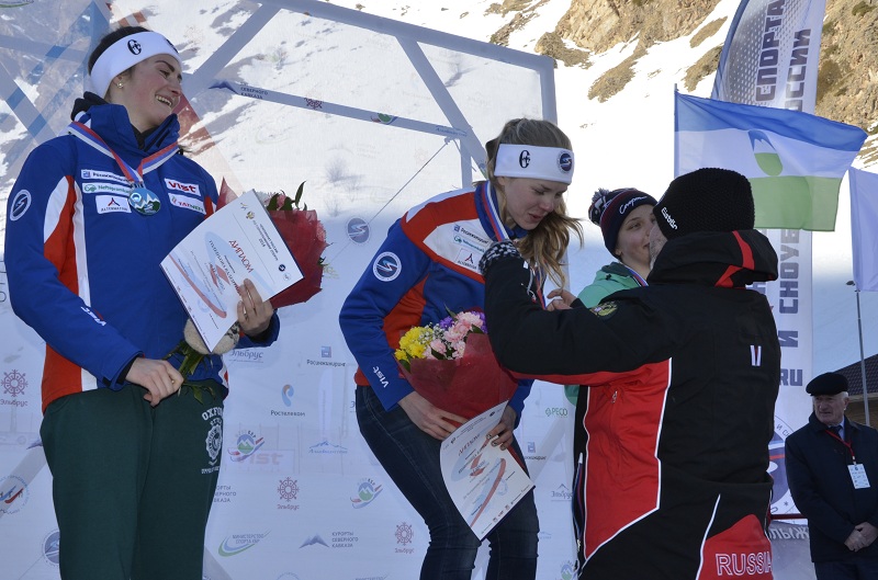 Чемпионат России по горнолыжному спорту прошел в Приэльбрусье