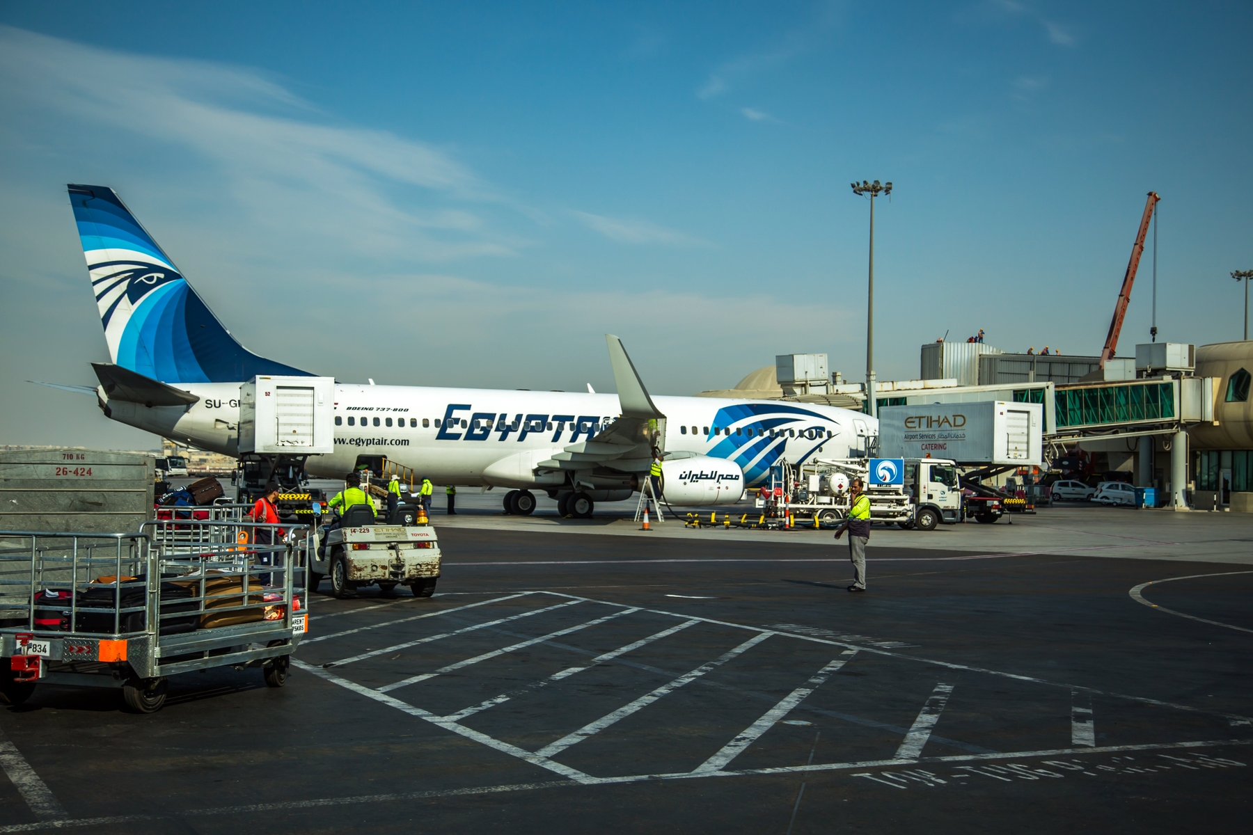 Причиной крушения лайнера EgyptAir над Средиземным морем мог стать ложный сигнал о задымлении