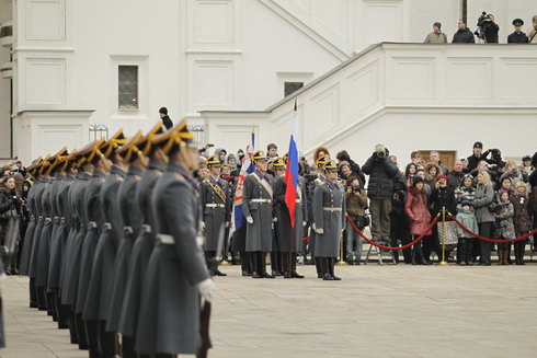 Развод караулов 7 мая в Кремле отменяется в связи с репетицией Парада Победы