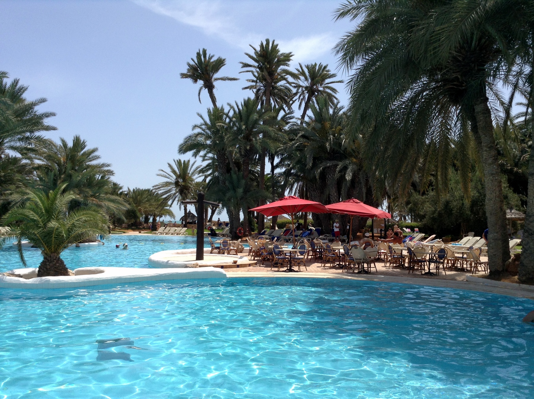 тунис, бассейн, отель
