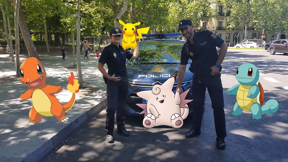 Полиция Испании рекомендует быть бдительными при игре в Pokemon Go