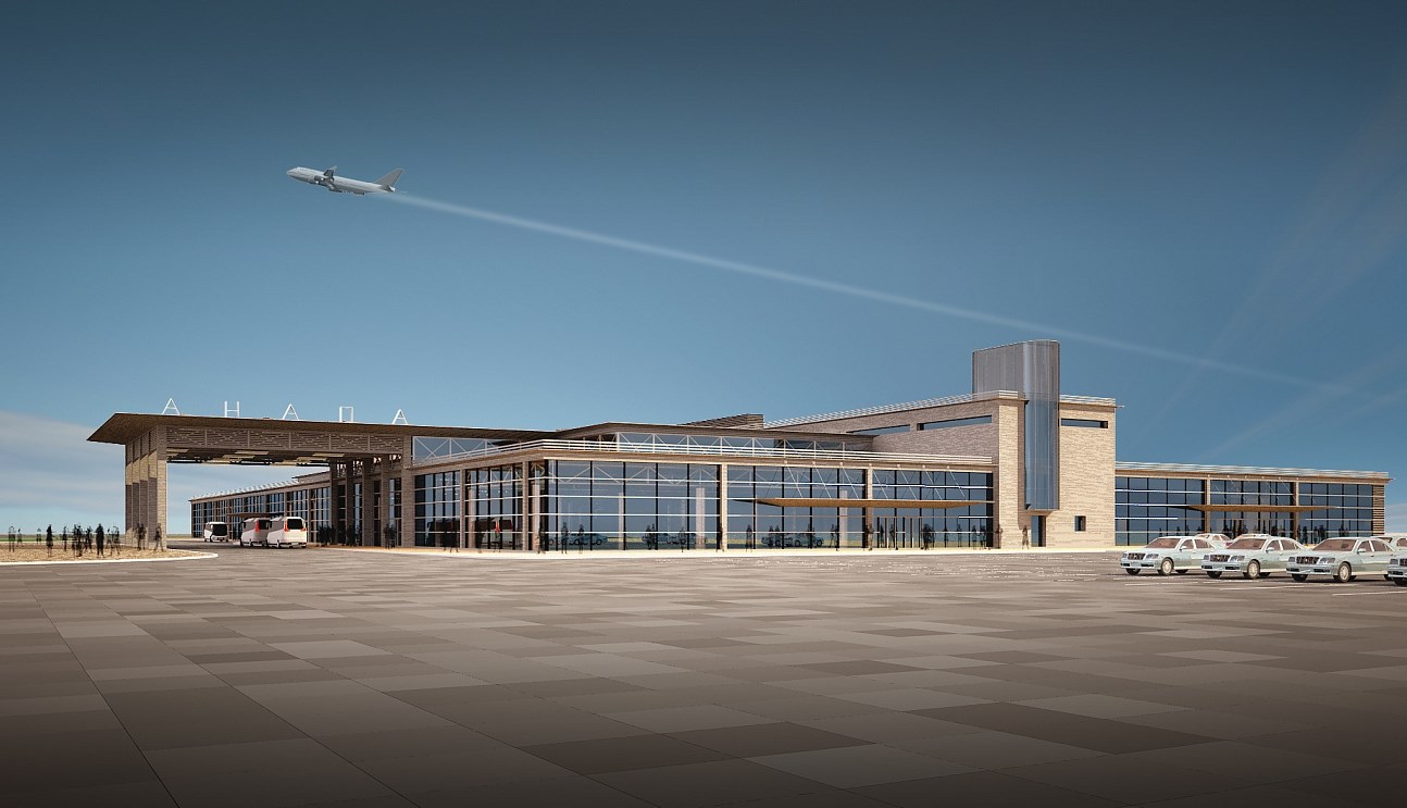 Новый терминал в аэропорту Анапы начнет работу в марте 2017 года