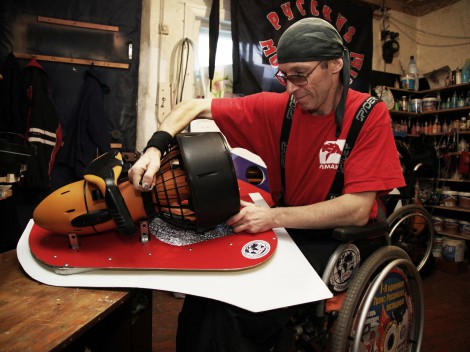 В Новороссийске испытают первую в мире инвалидную коляску для дайвинга