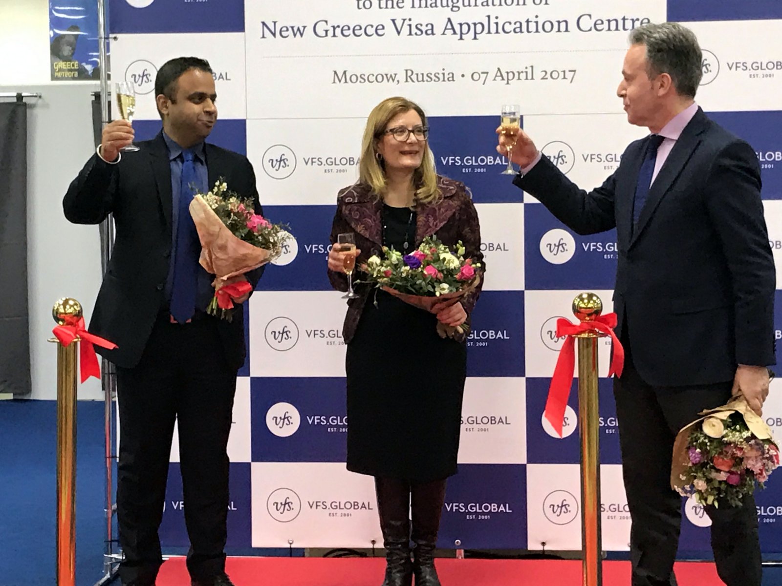 Греция открыла новый визовый центр в Москве