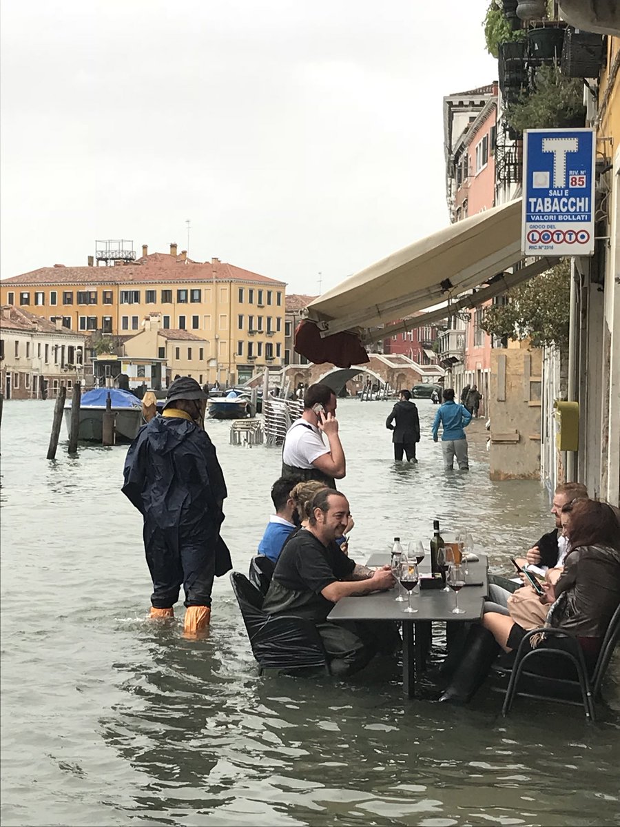 Почти 75% территории Венеции ушло под воду
