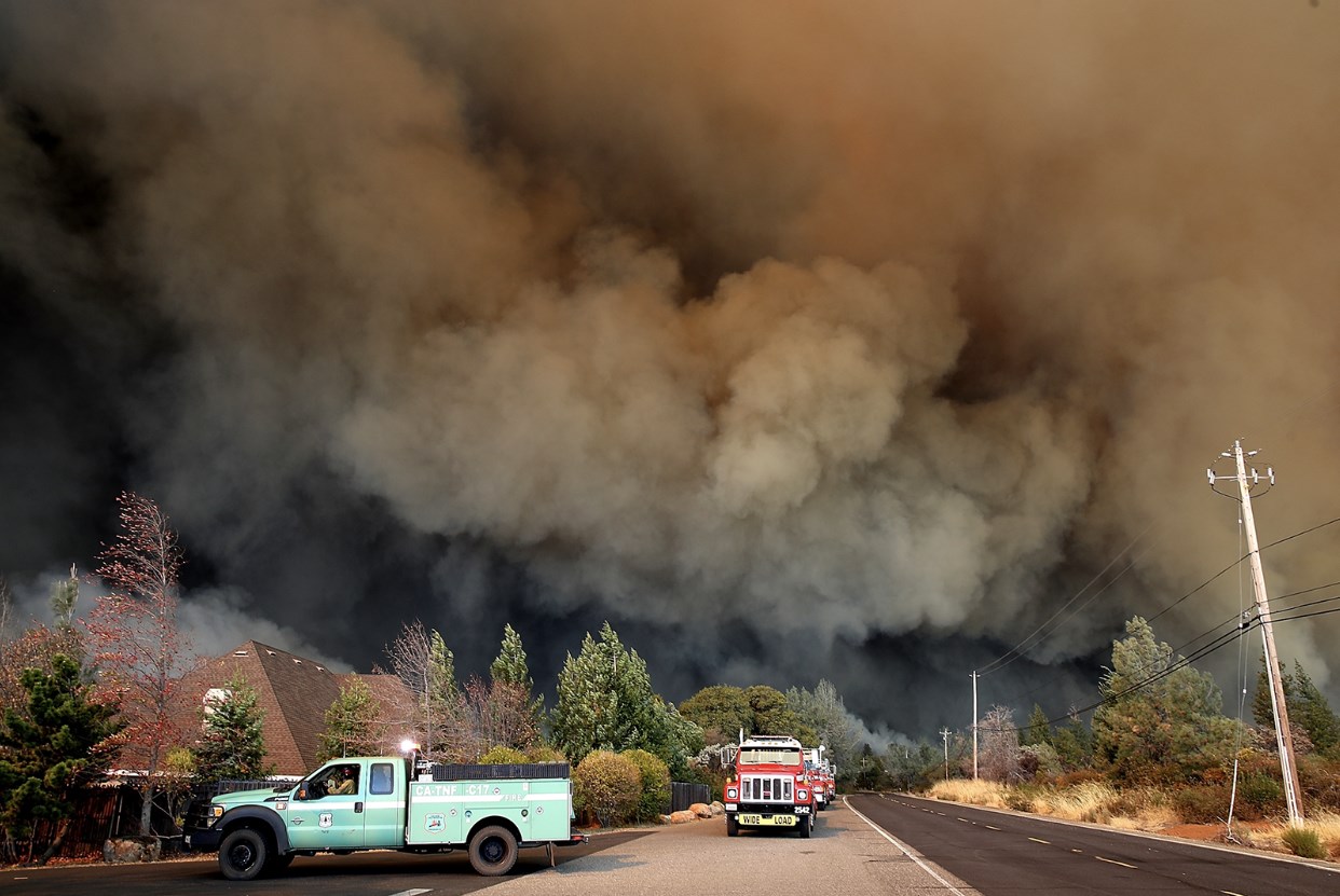 Ростуризм рекомендовал воздержаться от поездок в зону пожаров в Калифорнии