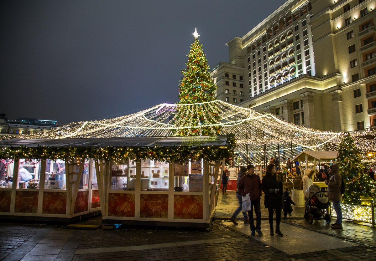 Рождественский уличный фестиваль пройдет в Москве с 13 декабря по 12 января