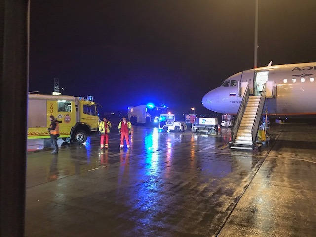 Самолет "Аэрофлота" совершил экстренную посадку в Будапеште из-за задымления