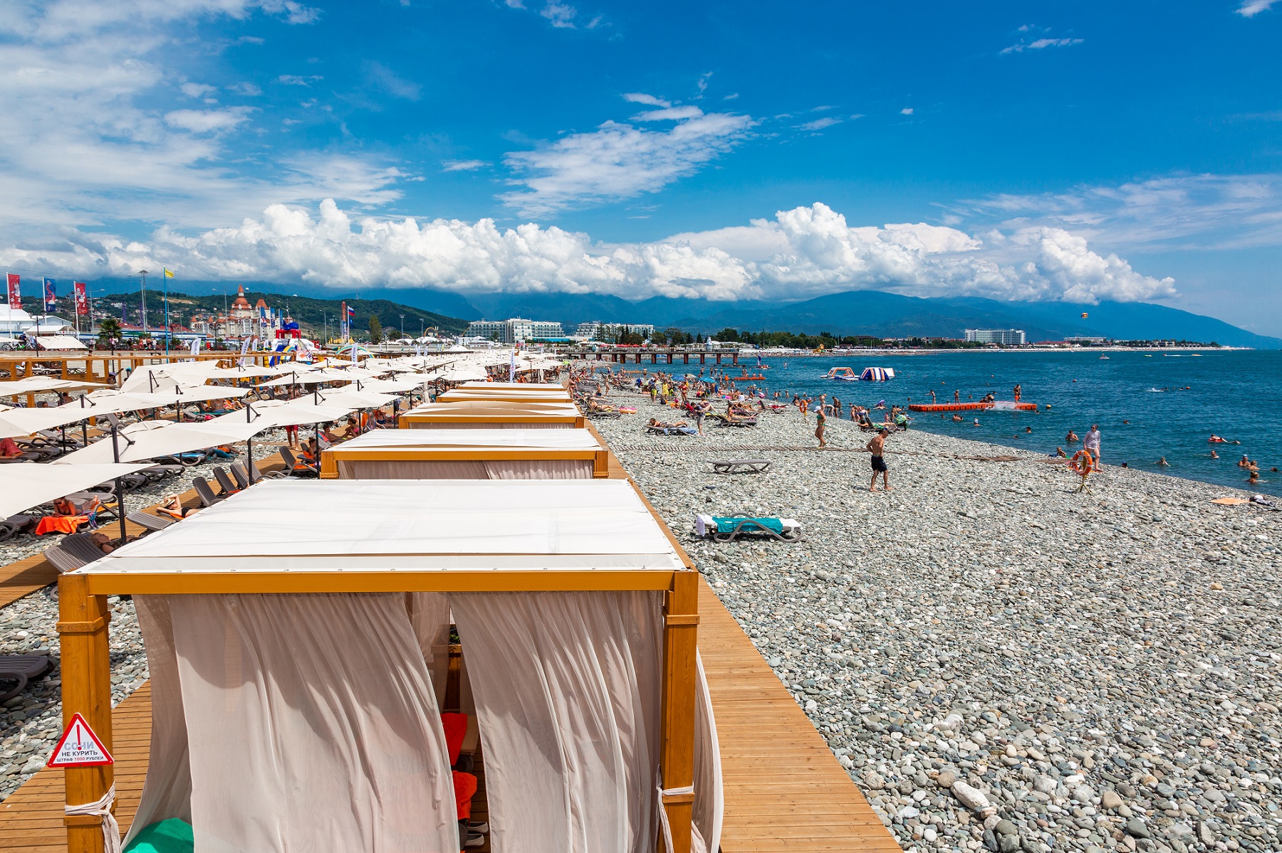 Порядка 15 новых пляжей намерены открывать ежегодно в Сочи