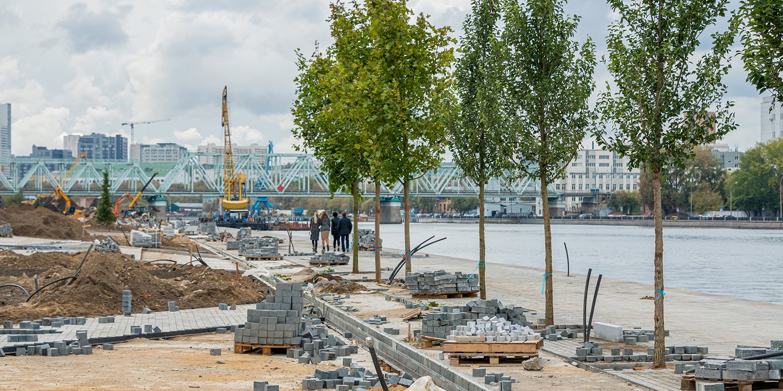 Набережная Марка Шагала в Москве станет городским парком