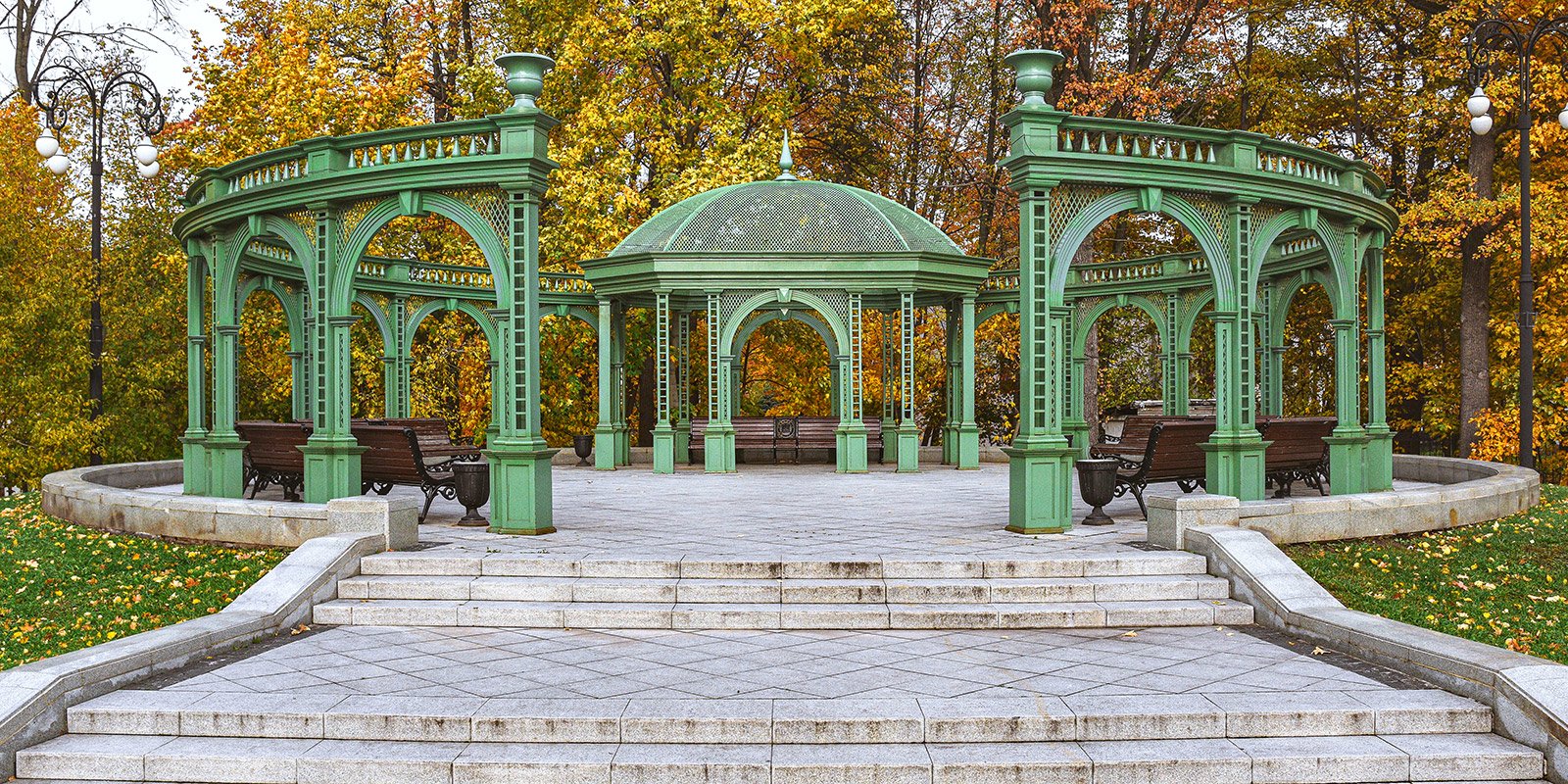 Топ-10 беседок для фотосессий в парках Москвы