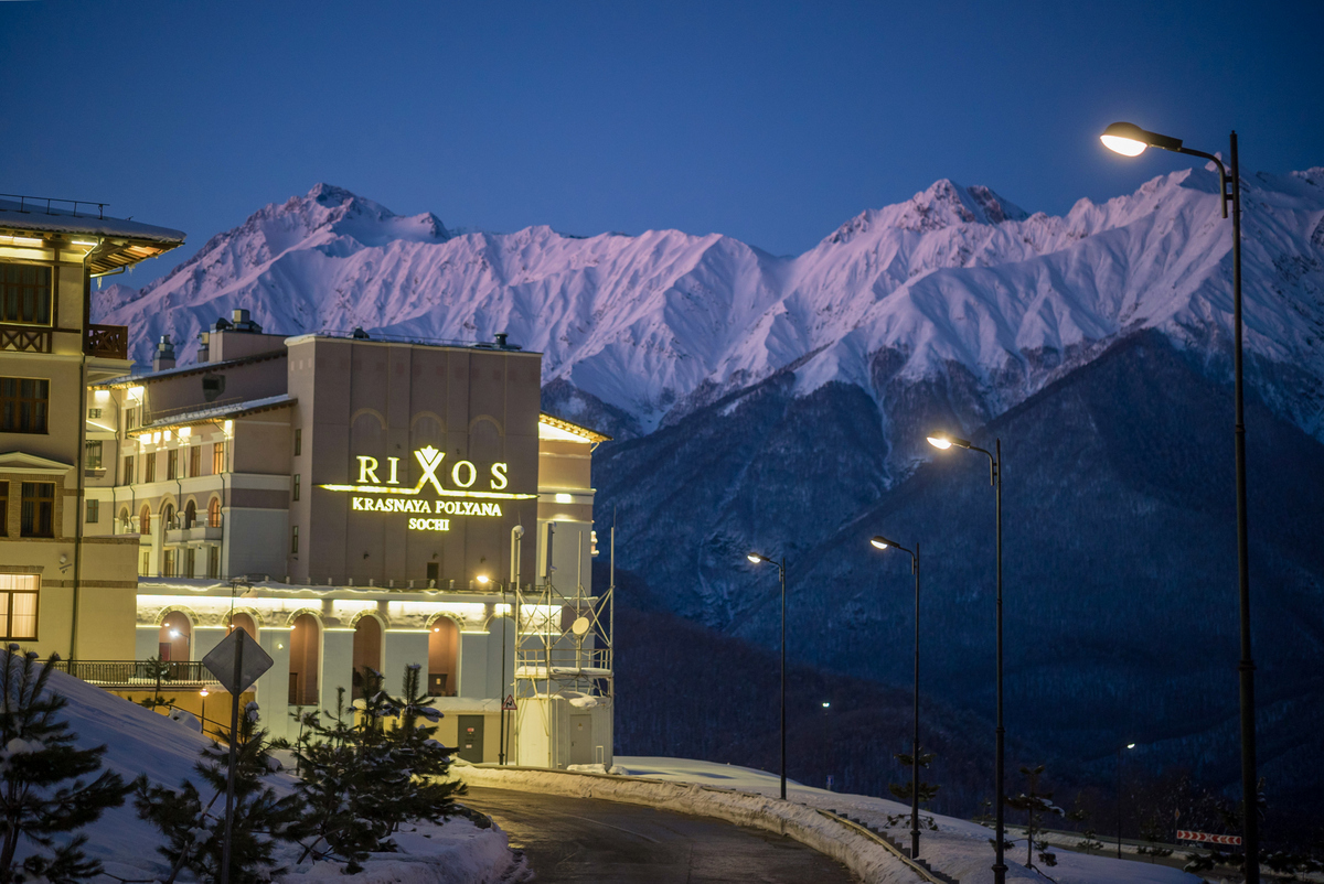 Rixos Krasnaya Polyana Sochi 5* назван лучшим горнолыжным отелем в России
