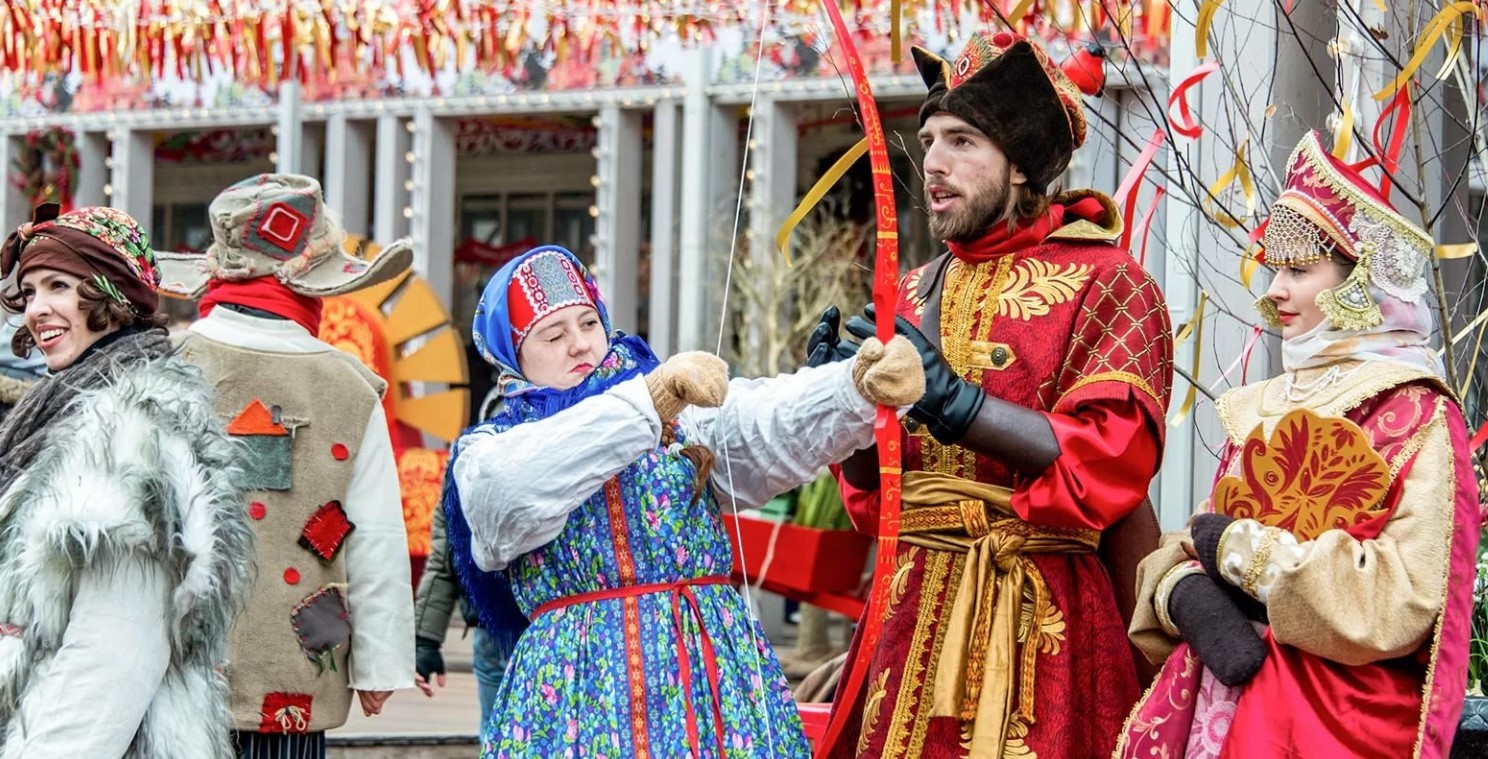 Фестиваль "Московская Масленица" открылся в столице