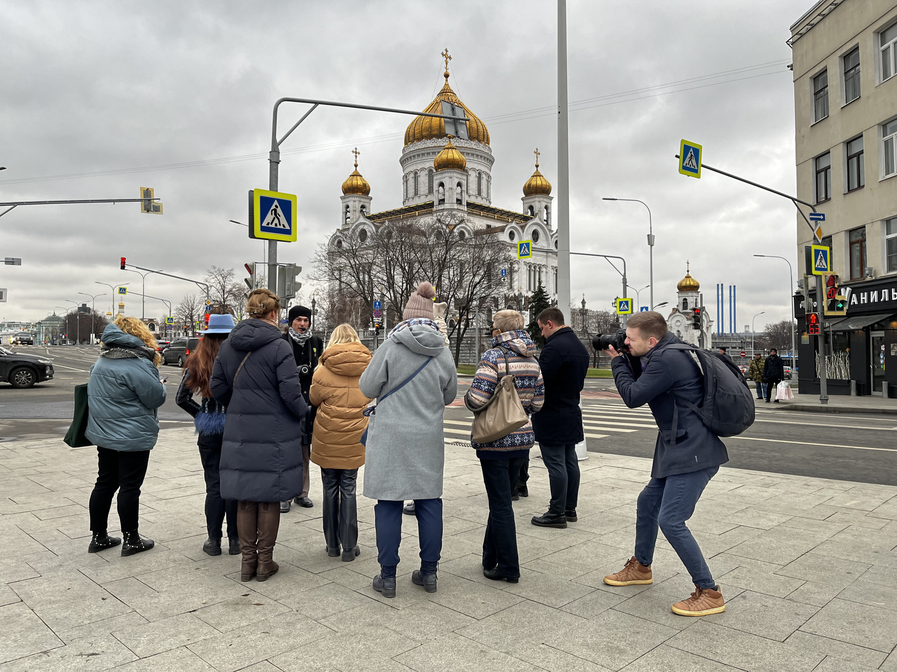 Улицы вокруг московского храма Христа Спасителя перекроют в рождественскую ночь