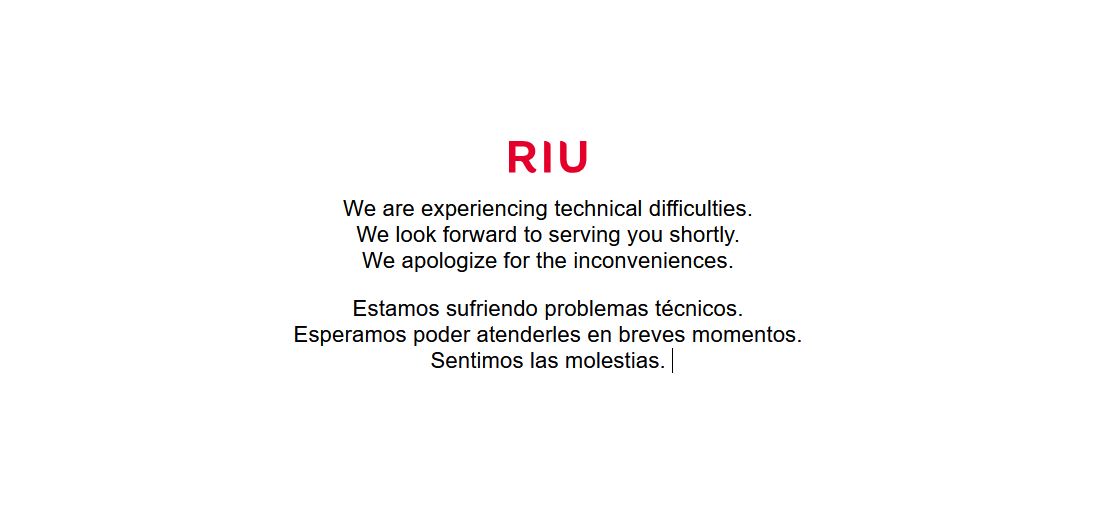 Испанская сеть отелей RIU отказалась принимать российских туристов