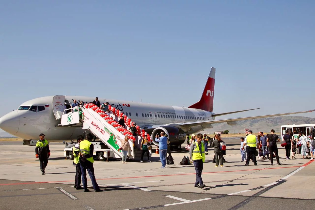 Дагестан принял первый рейс из Уфы авиакомпании Nordwind