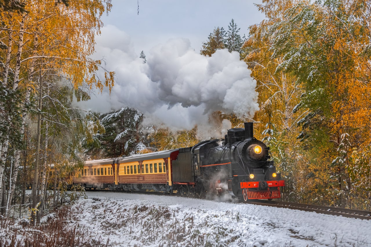 Туристический ретропоезд начнет курсировать с 3 декабря из Екатеринбурга в Верхнюю Пышму
