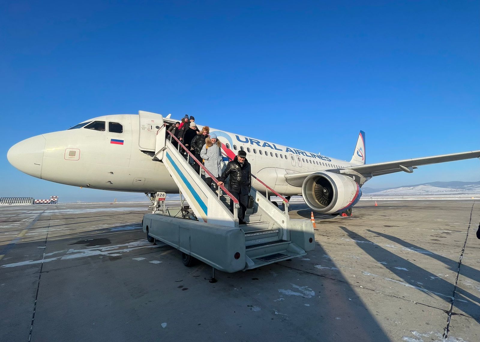 В Улан-Удэ приземлился первый рейс зимней чартерной программы на Байкал