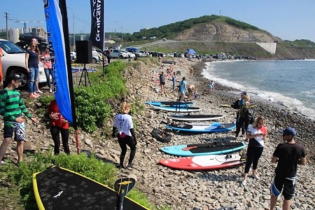 Первые в России соревнования по SUP-серфингу прошли во Владивостоке