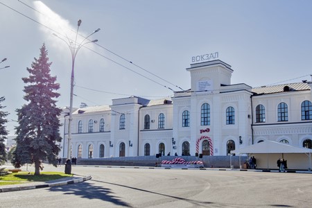 Железнодорожный вокзал открыли в Тамбове после реконструкции