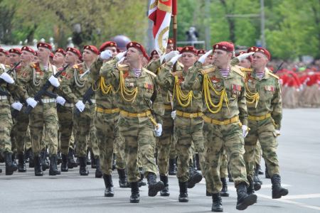 Самый масштабный на Юге России военный Парад прошел в Ростове-на-Дону