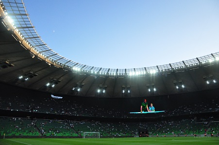 Более 34 тыс. болельщиков посетили первый матч ФК "Краснодар" в Лиге Чемпионов УЕФА